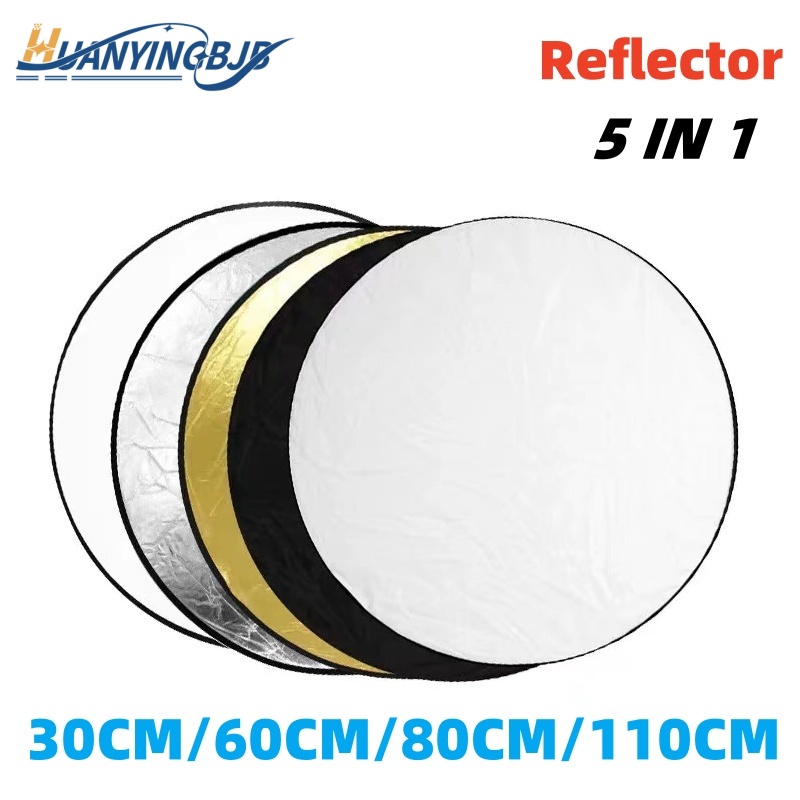 Photography Lighting For Outdoors - HUANYINGBJB Portable 5 in 1 Photography