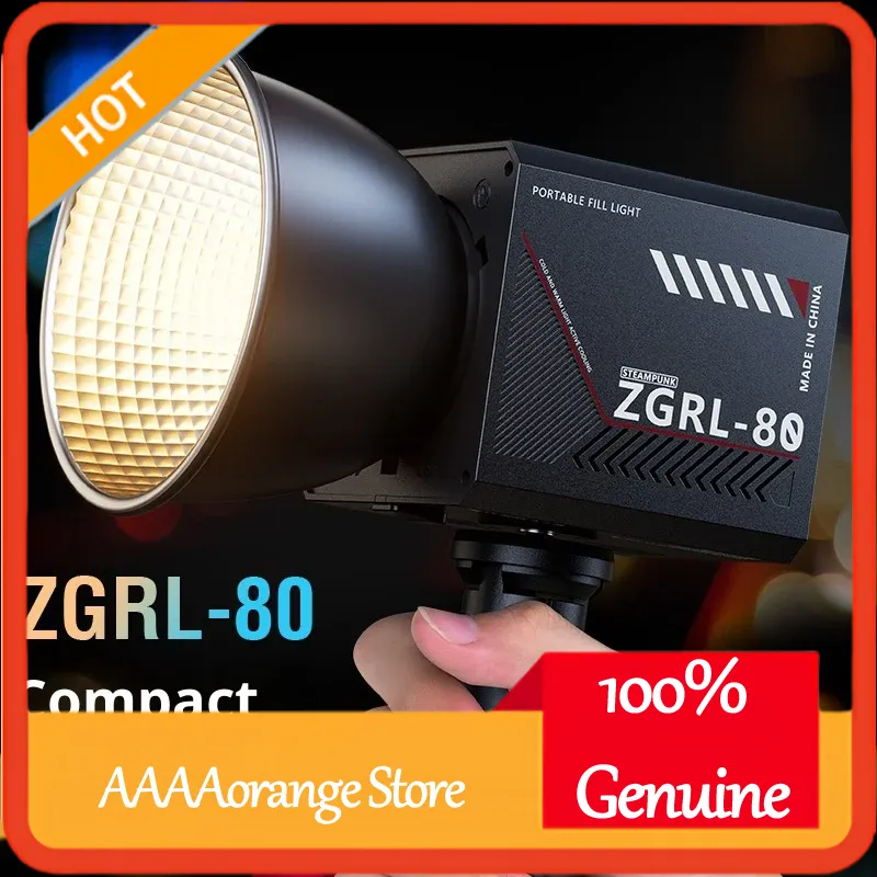 Photography Lighting For Outdoors - ZGRL80 80W COB LED Video Light