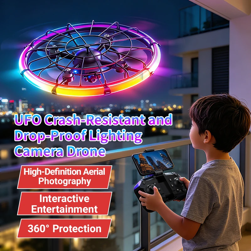 Photography Lighting For Outdoors - JJRC H145 UFO RC Drone with