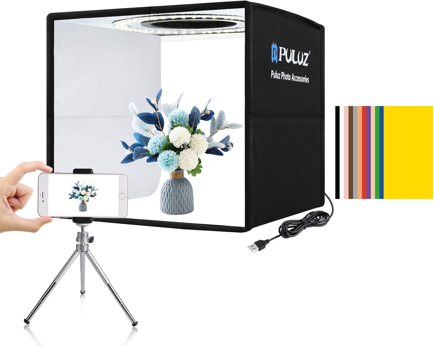 RGB LED Panel Video Light with - Video Light Panel Led recension och pris