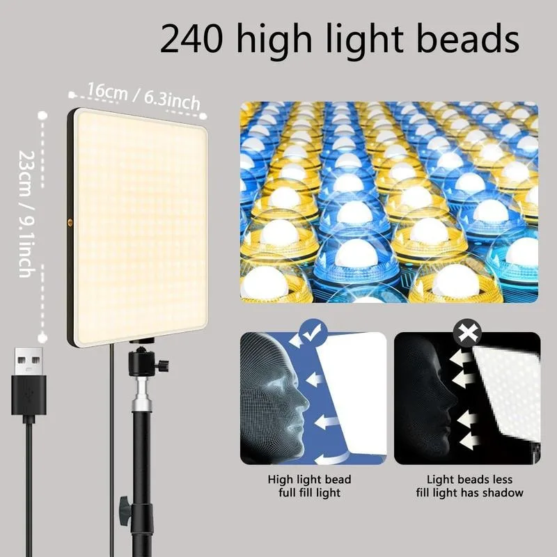 LED Video Light Photo Studio L - Video Light Panel Led recension och pris