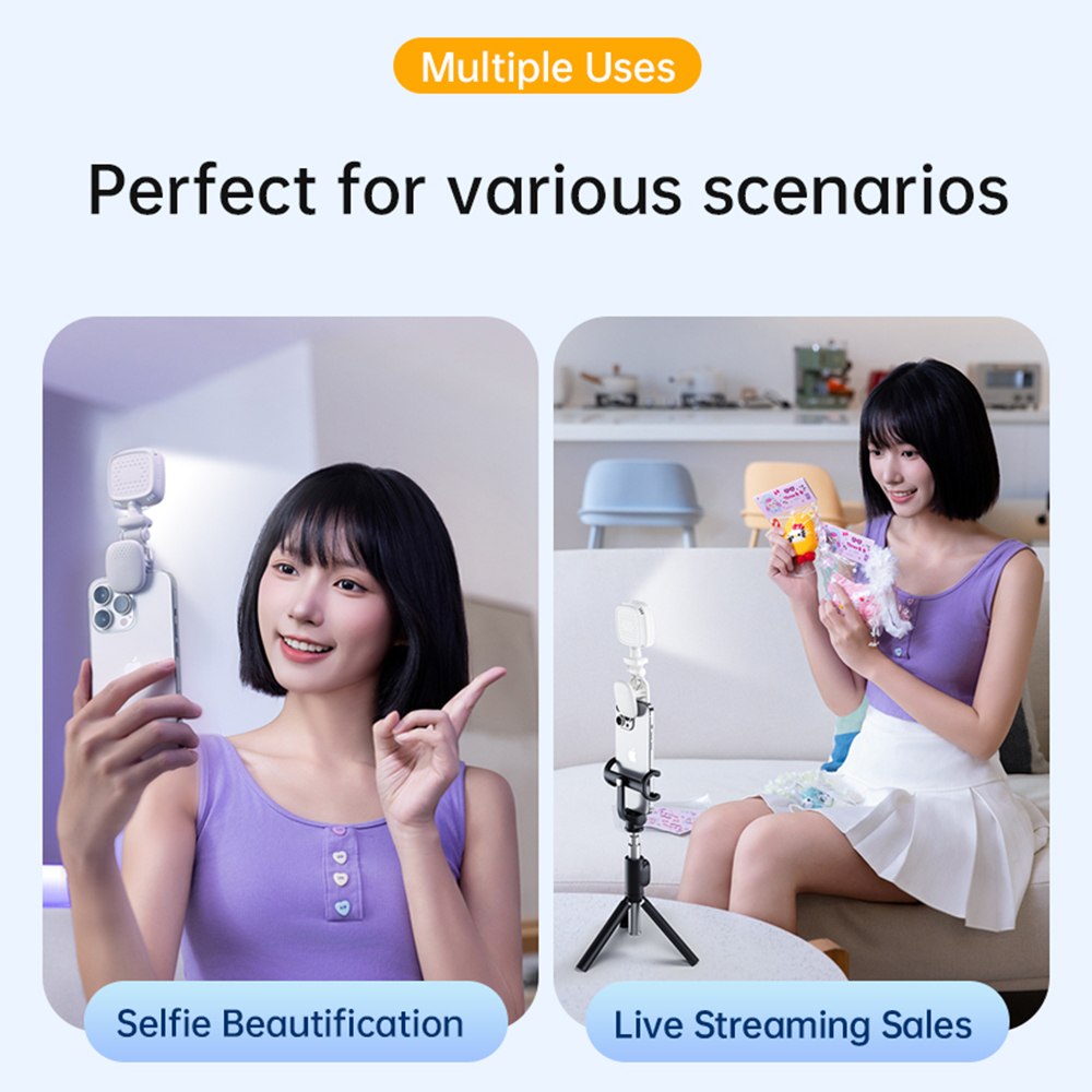 Portable LED Selfie Light Came - Photography Lighting Professional recension och pris