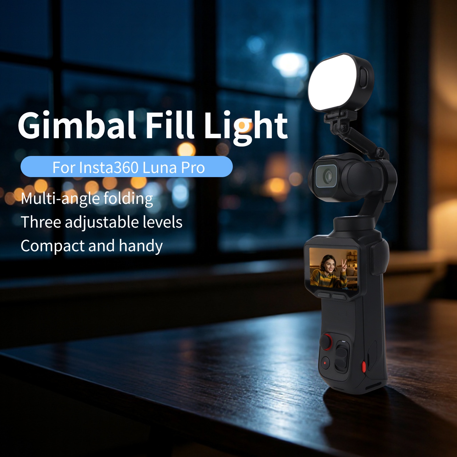 Mini LED Video Fill Light Comp - Photography Lighting For Outdoors recension och pris
