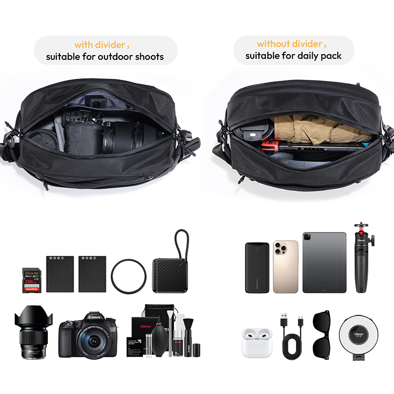 Ulanzi PB038 Travel Sling Bag  - Photography Lighting For Outdoors recension och pris
