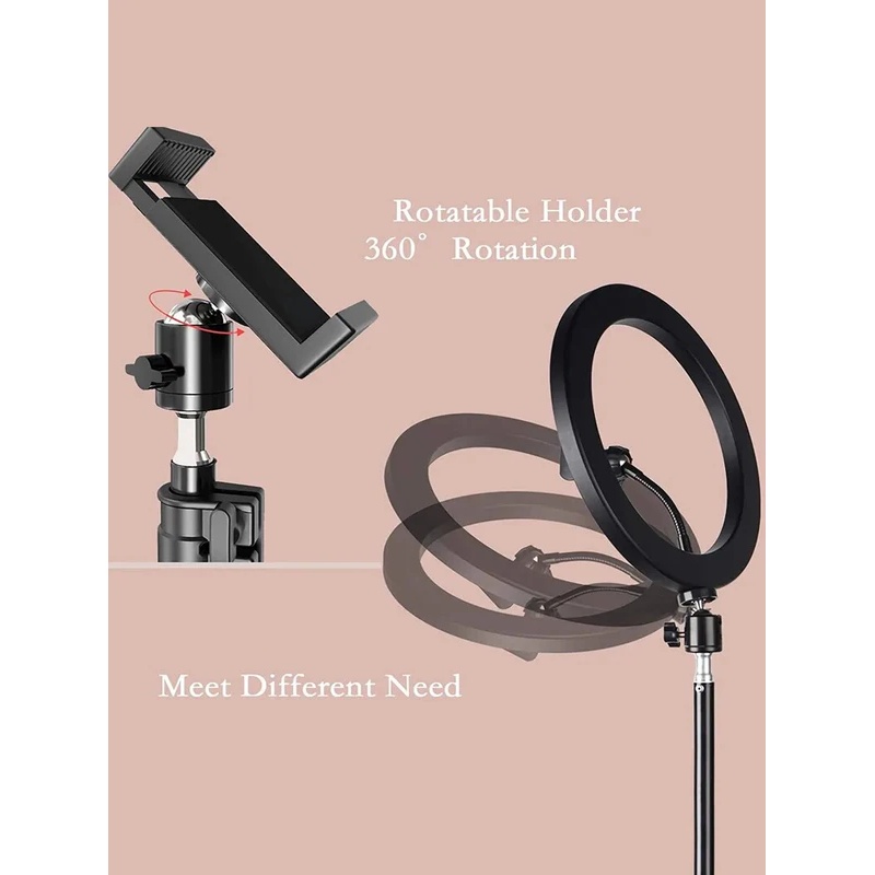 Desiontal 26cm Ring Light with - Photography Lighting Professional recension och pris
