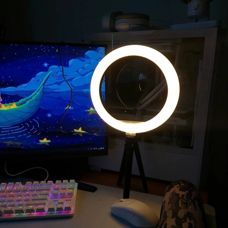 Desiontal 26cm Ring Light with - Photography Lighting Professional recension och pris