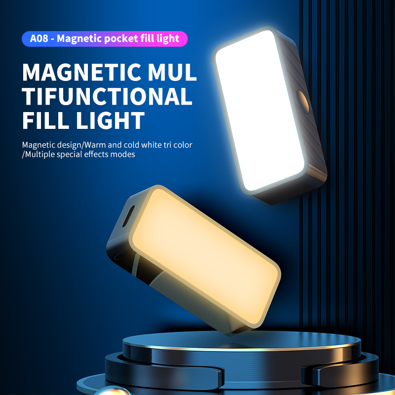 Magnetic Portable Mini Selfie  - Photography Lighting Professional recension och pris