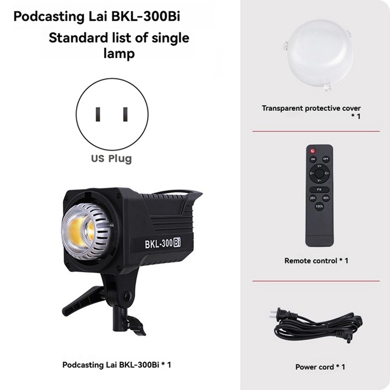 300W Bi LED Video Light, Conti - Photography Lighting Professional recension och pris