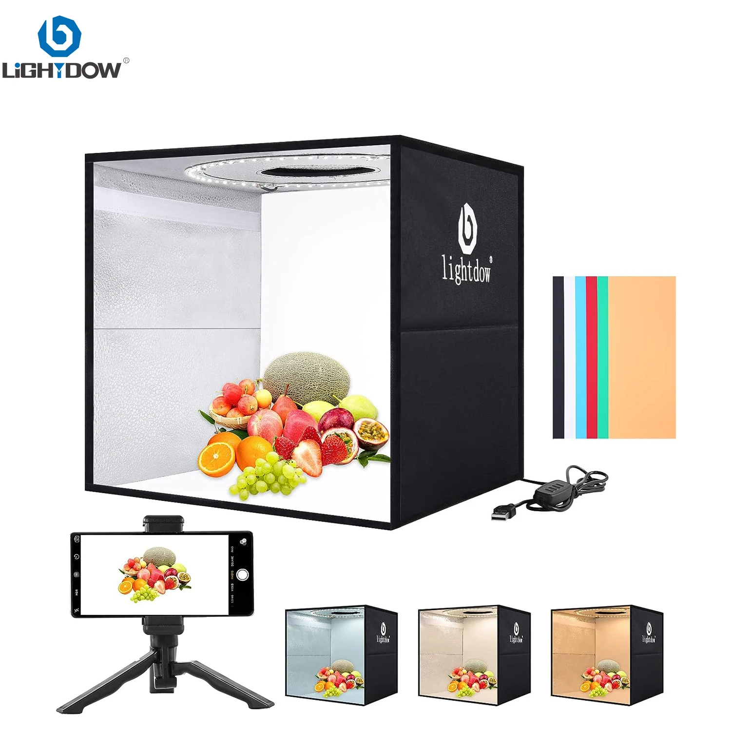 Lightdow Dimmable Photo Box LE - Photography Lightning recension och pris