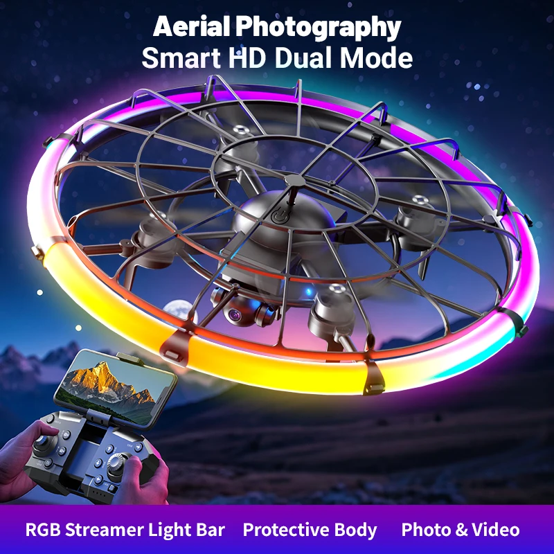 JJRC H145 UFO RC Drone with Du - Photography Lighting For Outdoors recension och pris