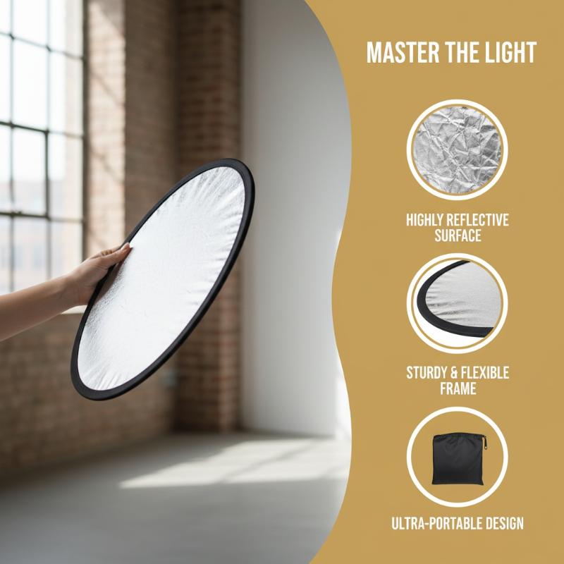 5 in 1 Round Photography Refle - Photography Lighting For Outdoors recension och pris